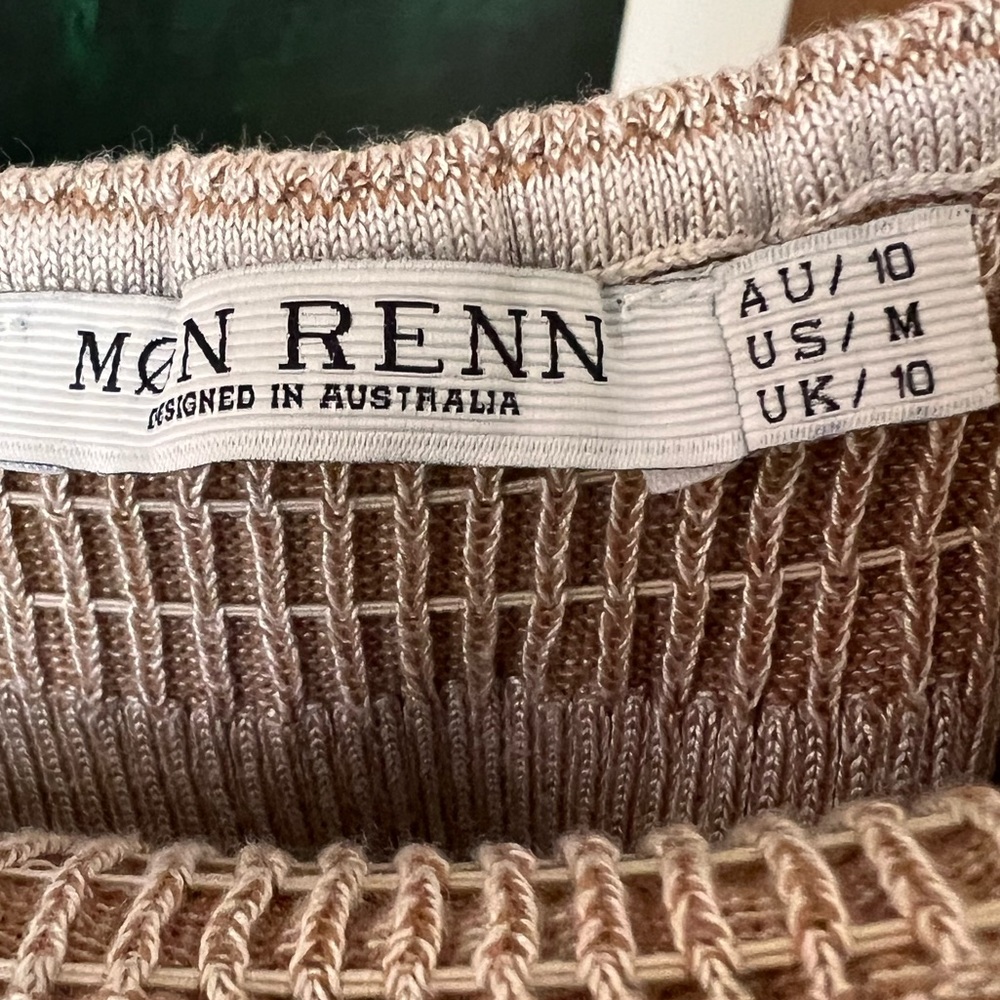 Mon Renn knit tube top sweater from Anthropologie